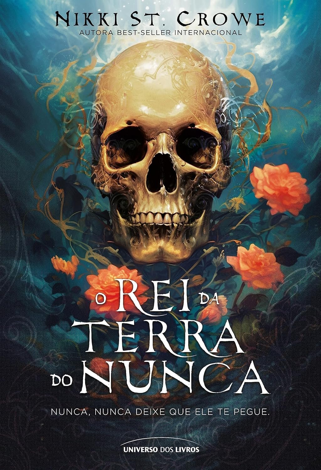 O Rei da Terra do Nunca Nikki St. Crowe — releitura sombria de Peter Pan, Hook anti-herói, erotismo e suspense psicológico em dark romance