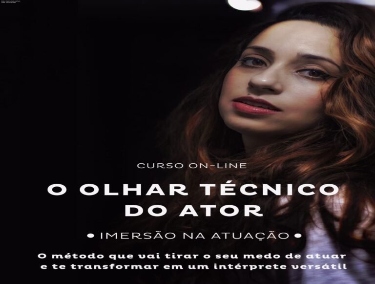 Yasmin Cid Brito ensina técnica de atuação imersiva em curso online