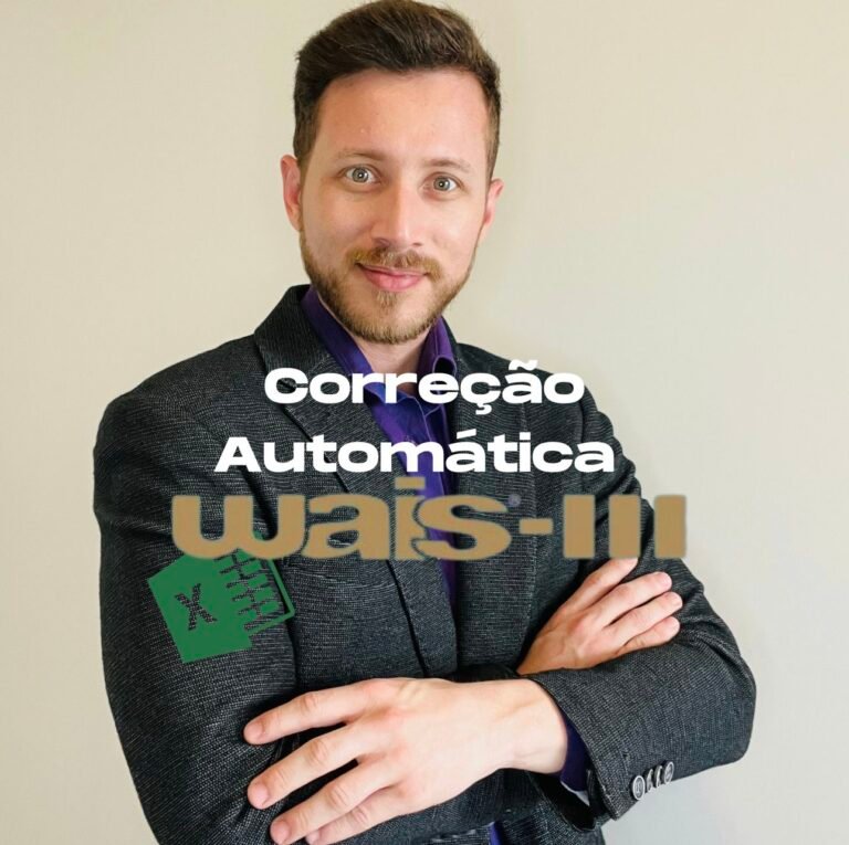 Planilha Excel que corrige WAIS-III automaticamente em minutos, com tabelas americanas e brasileiras integradas