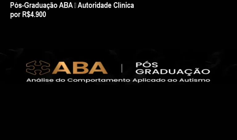 Pós-graduação em ABA da Academia do Autismo mostrando profissionais aplicando técnicas clínicas com software especializado