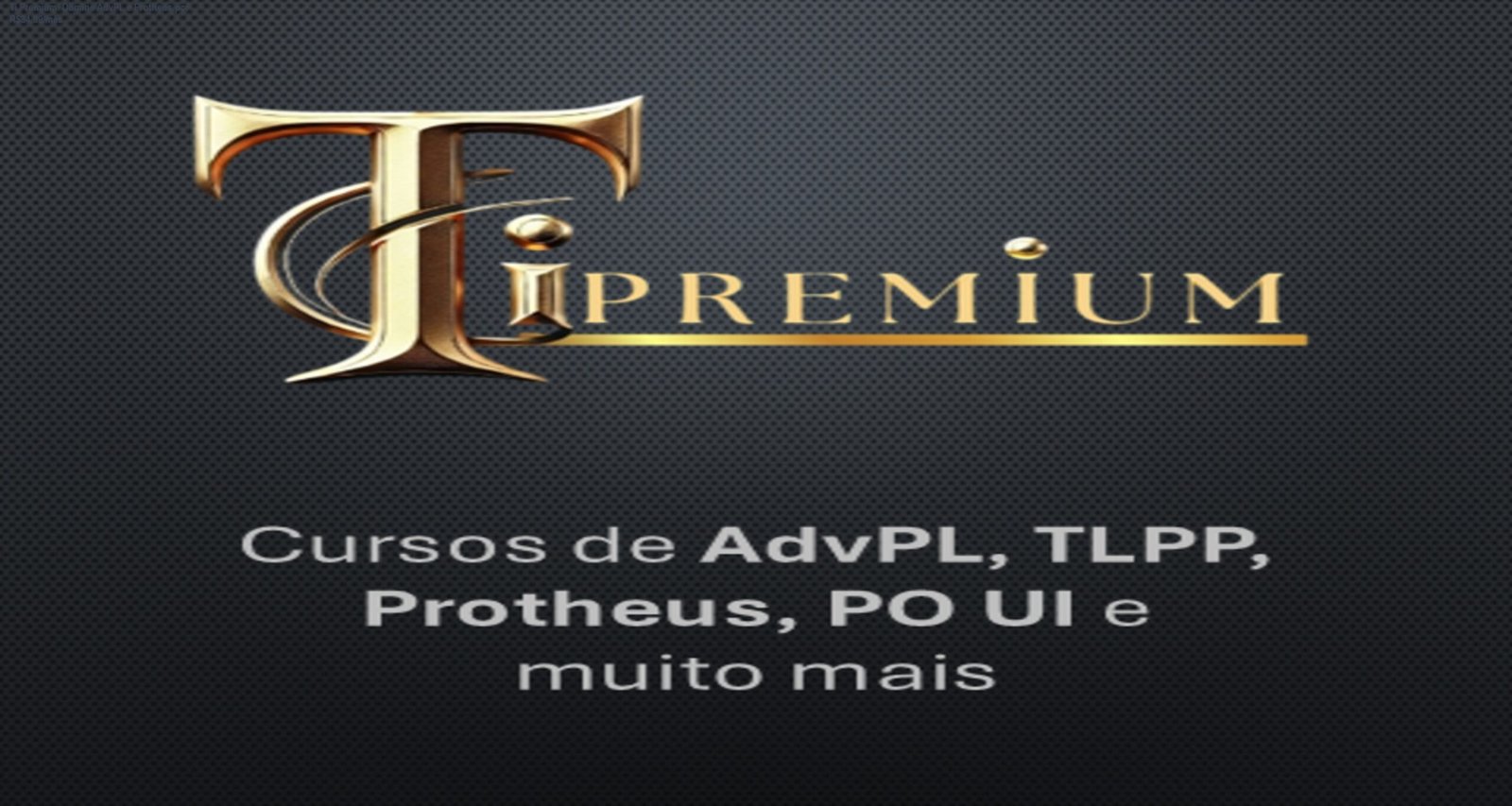Tela da plataforma Ti Premium mostrando aulas de AdvPL e PO UI para desenvolvedores Protheus