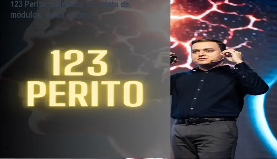 123 Perito de Gustavo Rodrigues – módulos, aulas e conteúdo programático detalhado