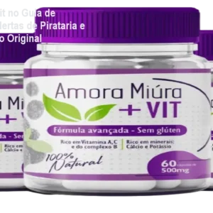 Amira Miúra + Vit no Guia de Suplementos: Alertas de Pirataria e Como Comprar o Original