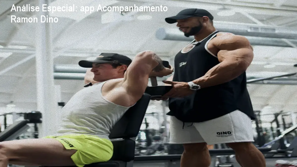 Capa informativa sobre o tema app Acompanhamento Ramon Dino