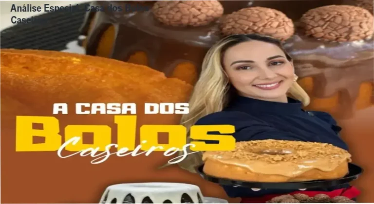 Capa informativa sobre o tema Casa dos Bolos Caseiros