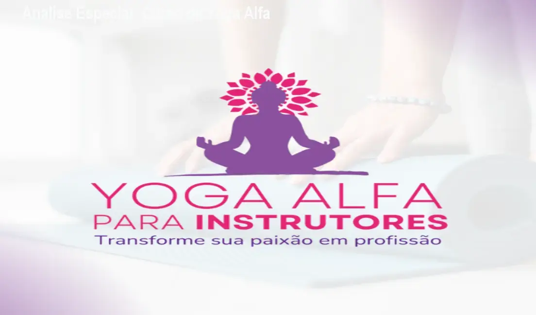 Capa informativa sobre o tema Curso de Yoga Alfa