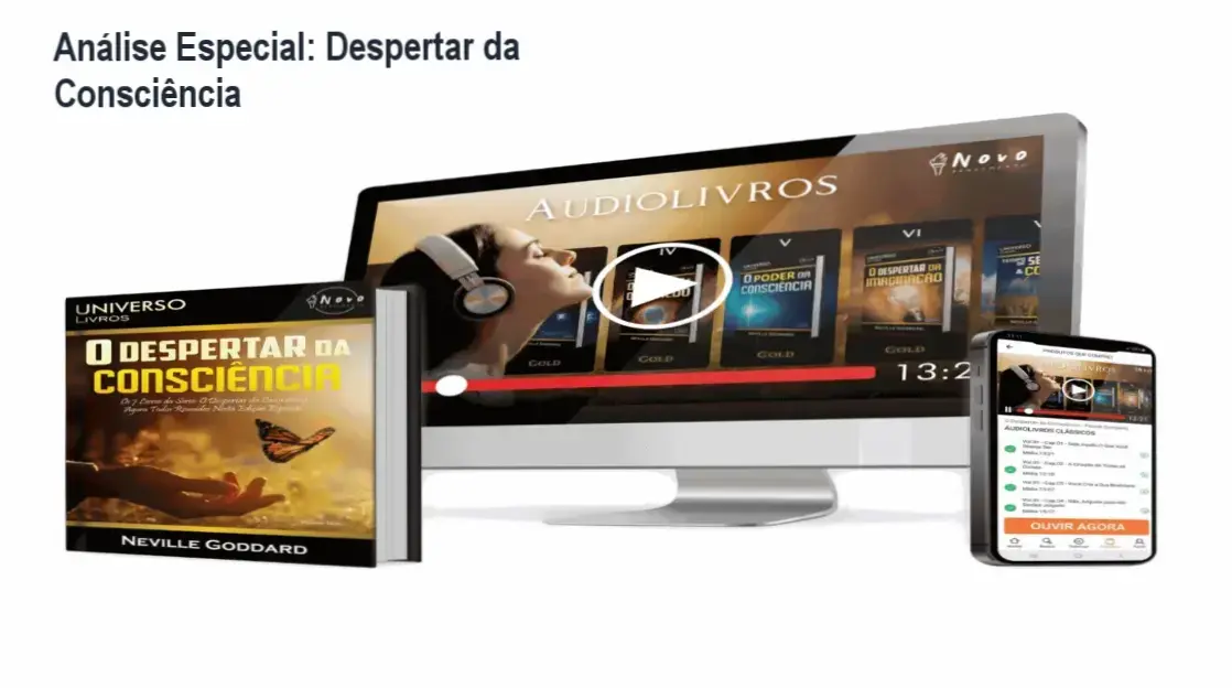 Capa informativa sobre o tema Despertar da Consciência