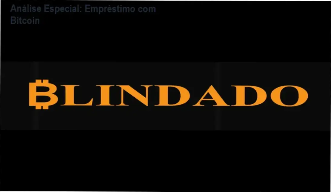 Capa informativa sobre o tema Empréstimo com Bitcoin