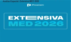 Capa informativa sobre o tema Extensiva MED 2026