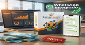 Capa informativa sobre o tema Gestor Money - Seu agente financeiro Inteligente
