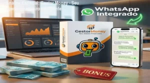 Capa informativa sobre o tema Gestor Money - Seu agente financeiro Inteligente