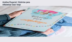 Capa informativa sobre o tema Histórias para Alfabetizar Dani Volpi