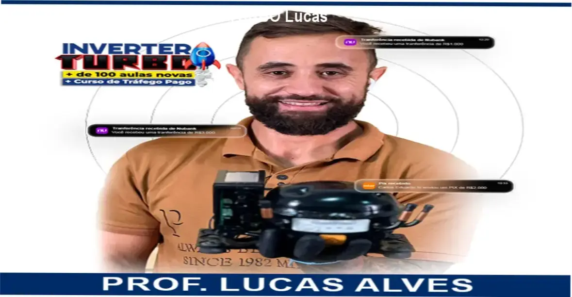 Capa informativa sobre o tema INVERTER TURBO Lucas Alves Alexandre