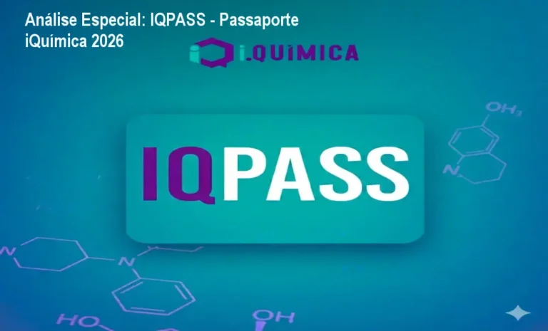 Capa informativa sobre o tema IQPASS - Passaporte iQuímica 2026