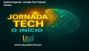 Capa informativa sobre o tema Jornada Tech Samuel Silveira