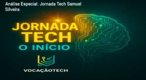 Capa informativa sobre o tema Jornada Tech Samuel Silveira