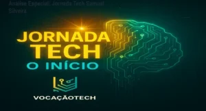 Capa informativa sobre o tema Jornada Tech Samuel Silveira