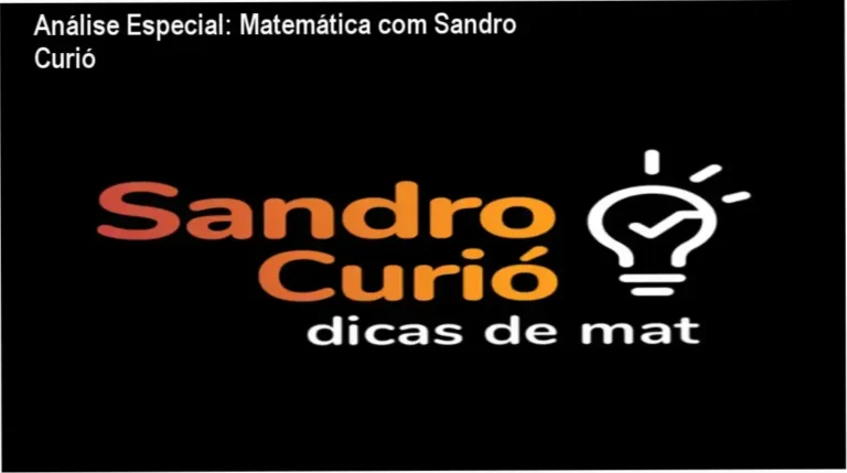 Capa informativa sobre o tema Matemática com Sandro Curió