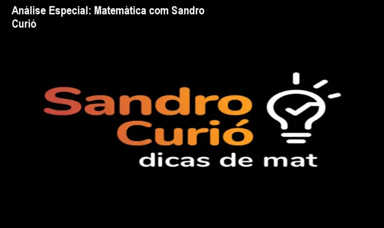Capa informativa sobre o tema Matemática com Sandro Curió