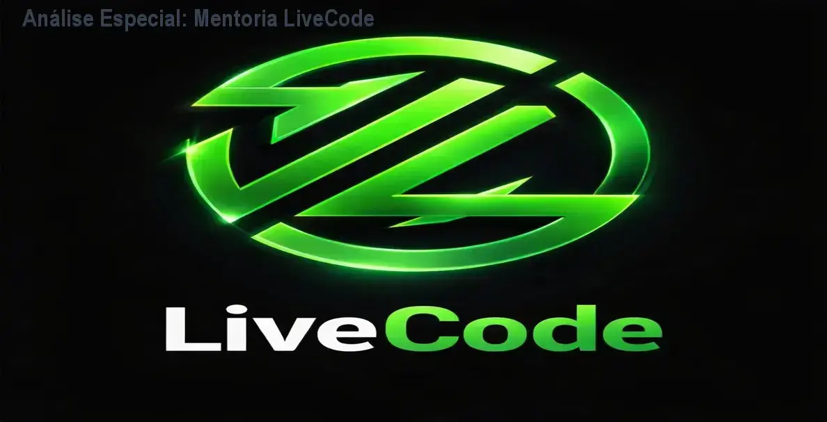Capa informativa sobre o tema Mentoria LiveCode