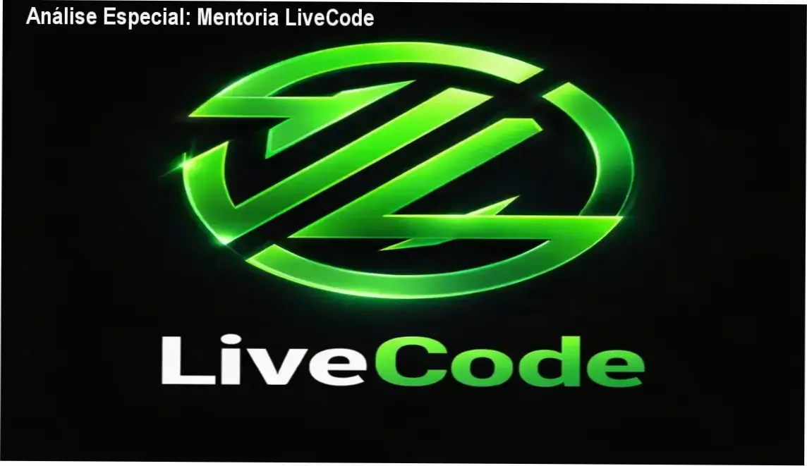Capa informativa sobre o tema Mentoria LiveCode