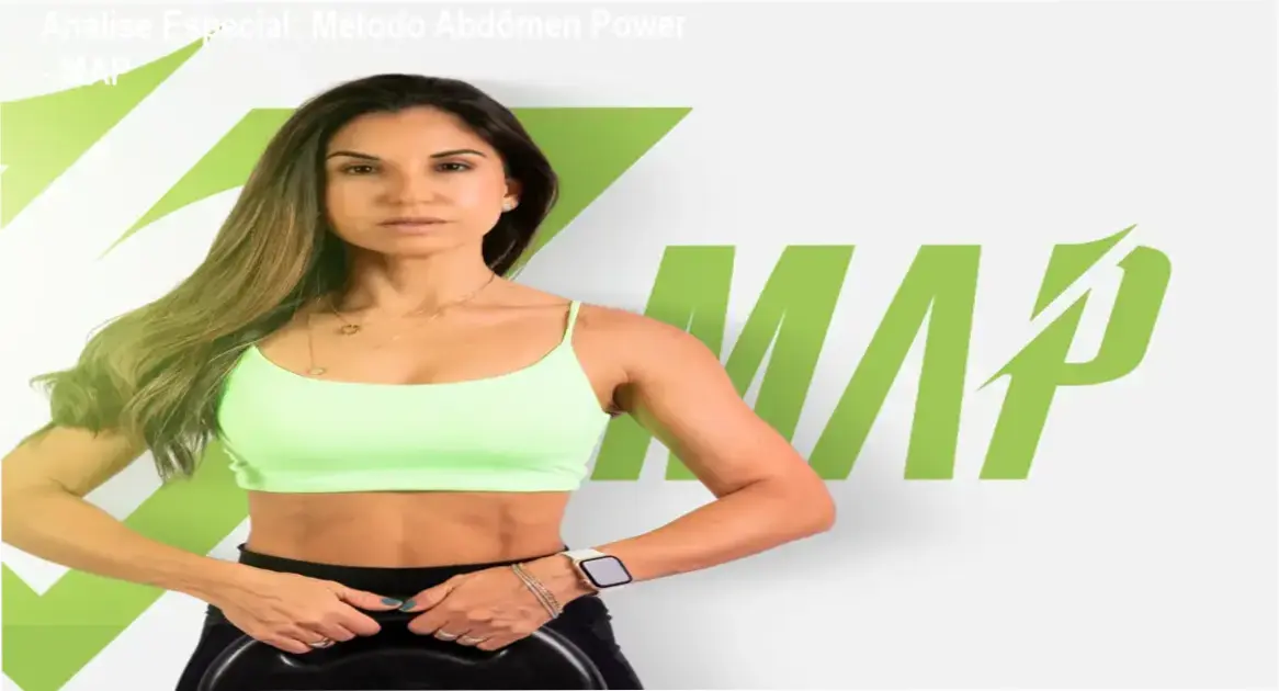 Capa informativa sobre o tema Método Abdômen Power - MAP