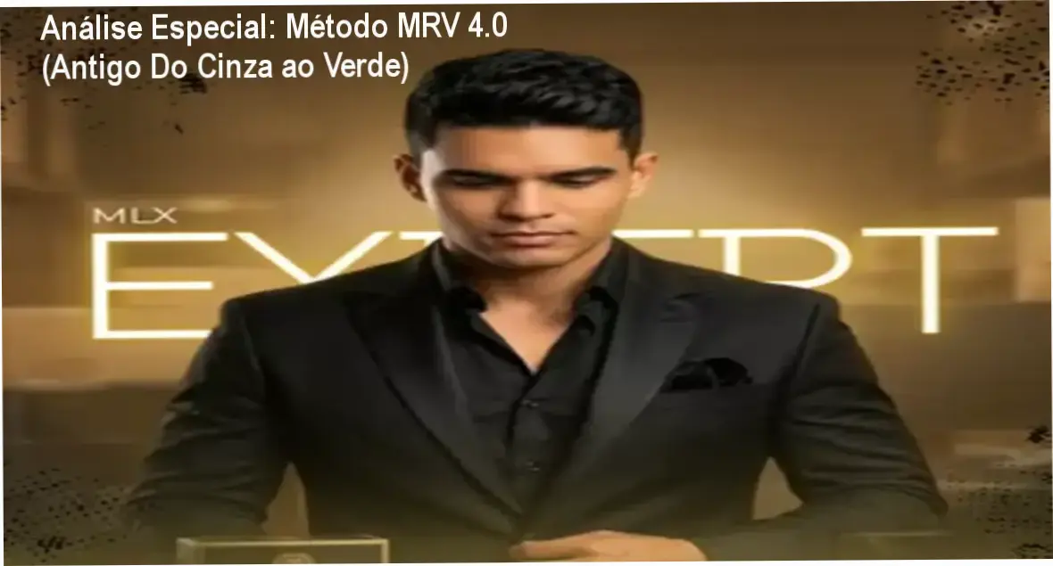 Capa informativa sobre o tema Método MRV 4.0 (Antigo Do Cinza ao Verde)