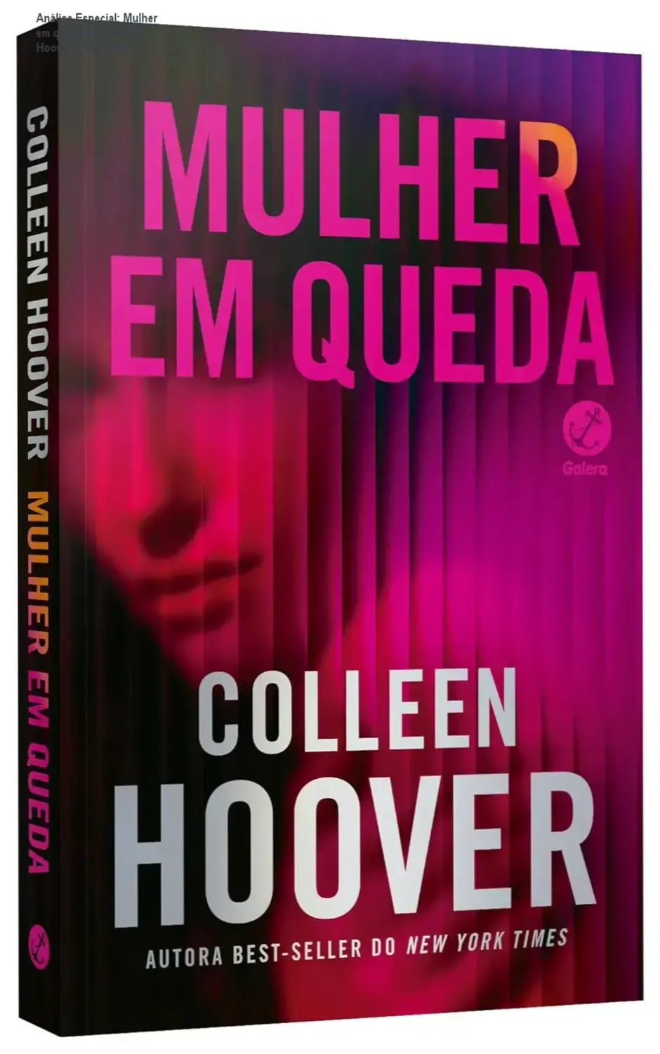 Capa informativa sobre o tema Mulher em queda por Colleen Hoover | EbookPDF