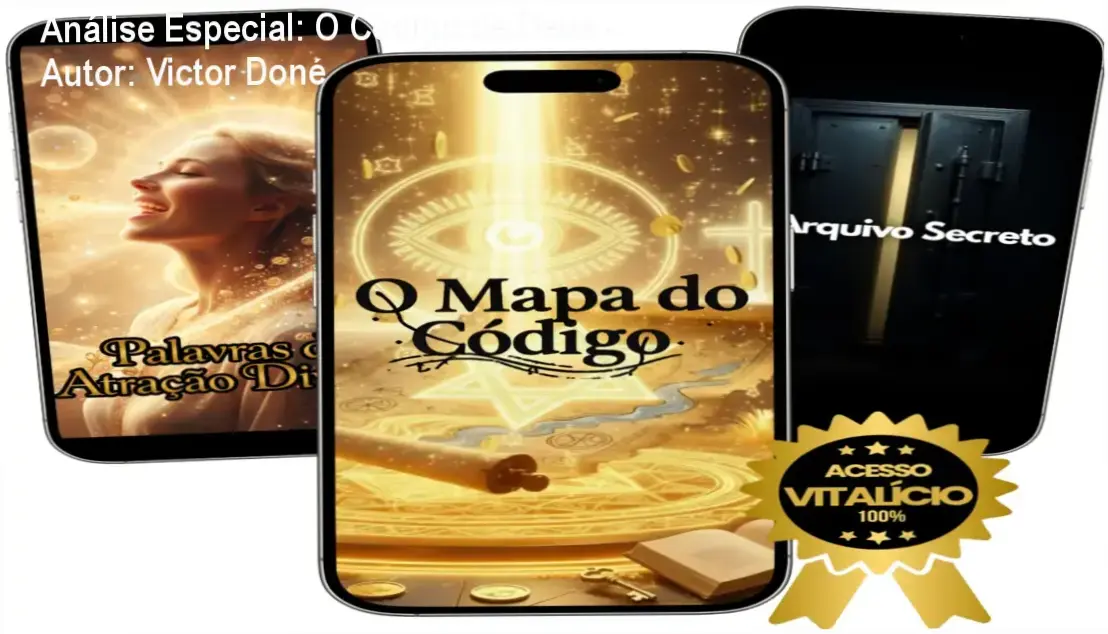 Capa informativa sobre o tema O Código de Deus - Autor: Victor Doné
