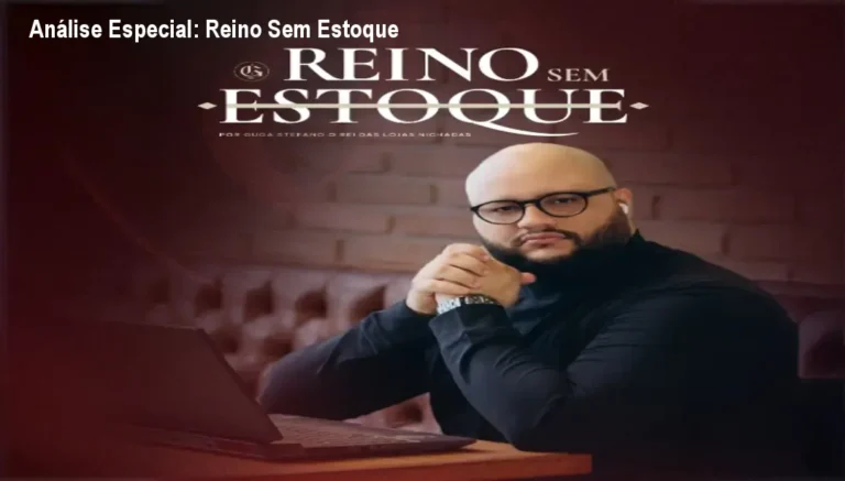 Capa informativa sobre o tema Reino Sem Estoque