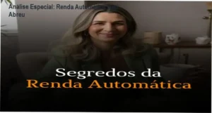 Capa informativa sobre o tema Renda Automática Nati Abreu