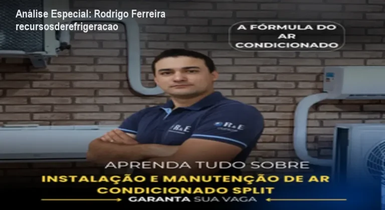 Capa informativa sobre o tema Rodrigo Ferreira recursosderefrigeracao