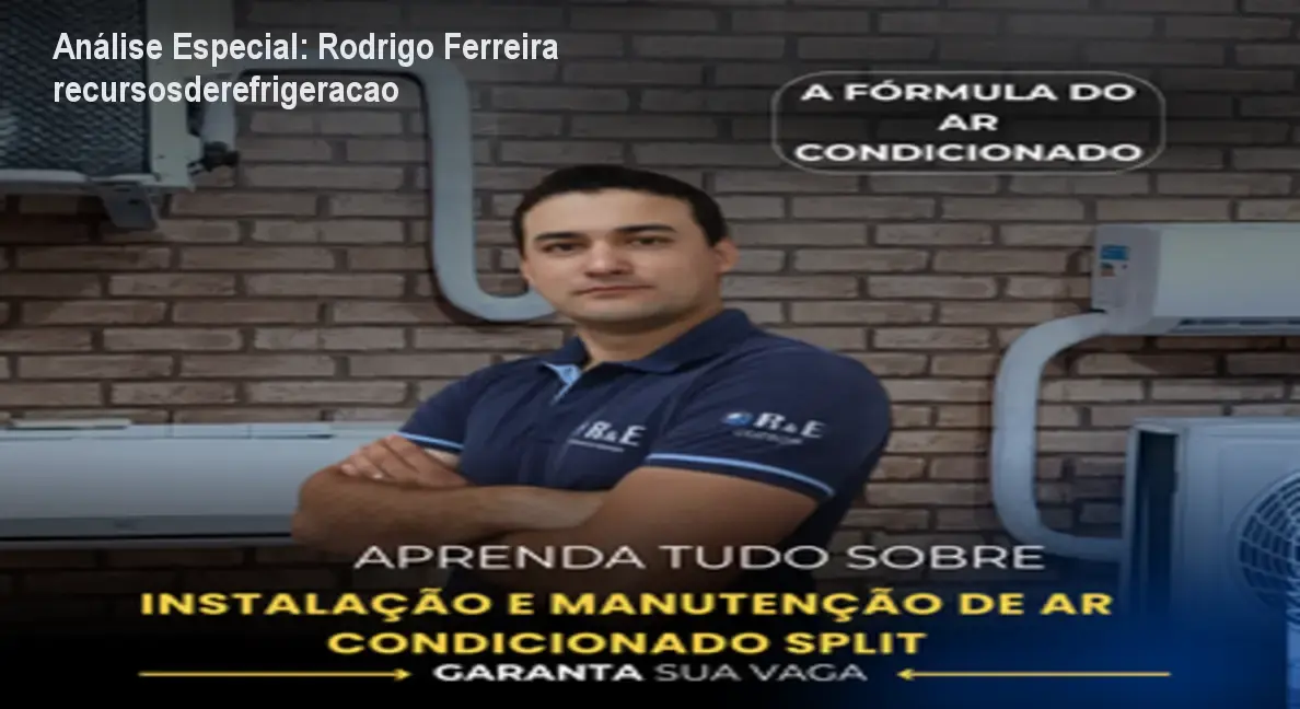 Capa informativa sobre o tema Rodrigo Ferreira recursosderefrigeracao