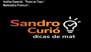 Capa informativa sobre o tema "Rumo ao Topo / Matemática Premium",