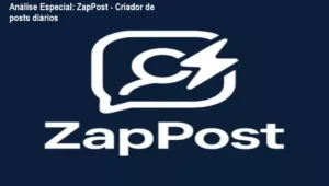 Capa informativa sobre o tema ZapPost - Criador de posts diários