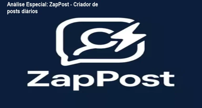 Capa informativa sobre o tema ZapPost - Criador de posts diários