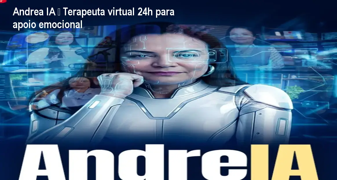 Andrea IA – Terapeuta virtual 24h para apoio emocional