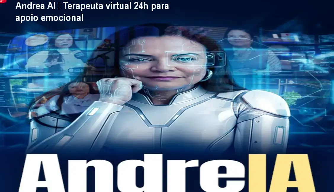 Andrea AI – Terapeuta virtual 24h para apoio emocional