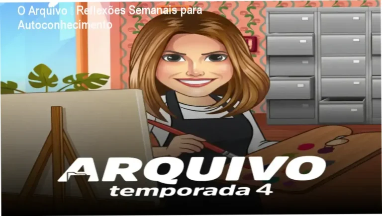 Tela do app do Arquivo mostrando vídeos de reflexões semanais de Lara Nesteruk