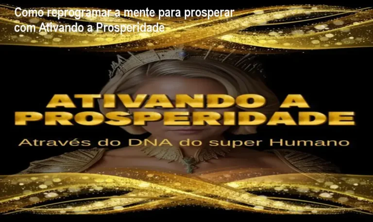 Capa do curso Ativando a Prosperidade - DNA do Super Humano, mostrando a mentora Keuren Canedo