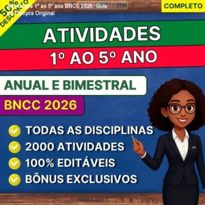 Atividades 1º ao 5º ano BNCC 2026: Guia de Compra Original