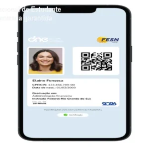 Carteirinha Nacional de Estudante Digital – Meia‑entrada garantida