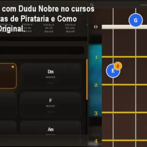 Cavaquinho com Dudu Nobre no cursos online: Alertas de Pirataria e Como Comprar o Original.