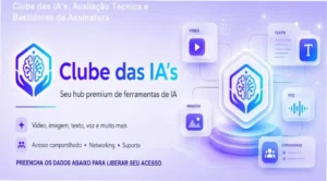 Clube das IA's bastidores e visão interna do ecossistema de ferramentas de IA