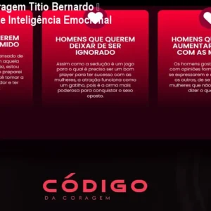 Código da Coragem Titio Bernardo – Treinamento de Inteligência Emocional