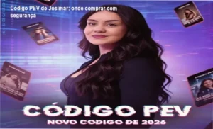 Código PEV de Josimar Alves Soares – cupom de desconto e oferta segura