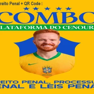 Combo 3 em 1 Direito Penal + QR Code – Estude Rápido
