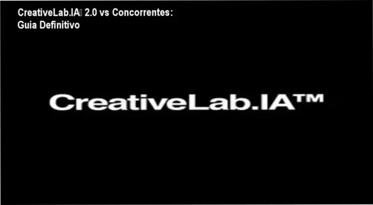 CreativeLab.IA™ 2.0 vs Concorrentes: Guia Definitivo
