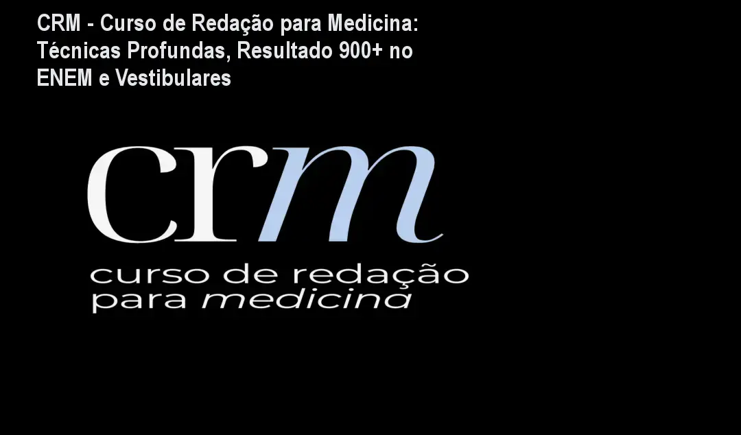 Imagem ilustrando o curso de redação para medicina com foco em nota 900+ no ENEM