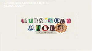 Imagem ilustrando o download oficial do Currículo Apolo para pré‑alfabetização de crianças de 2 a 5 anos